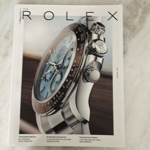 Rolex magazine.